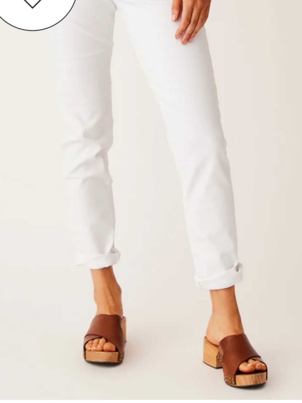 Carve Design Carson White Straight-Leg Women's Jeans